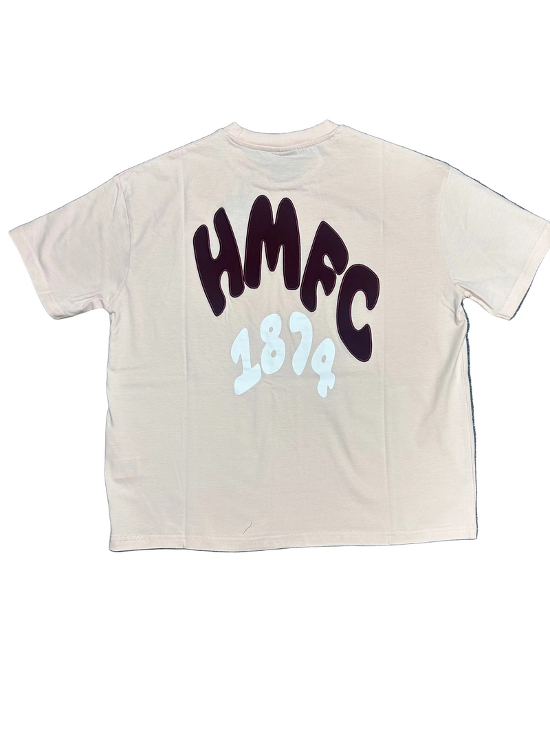 Bubble Font  Tee - Pink