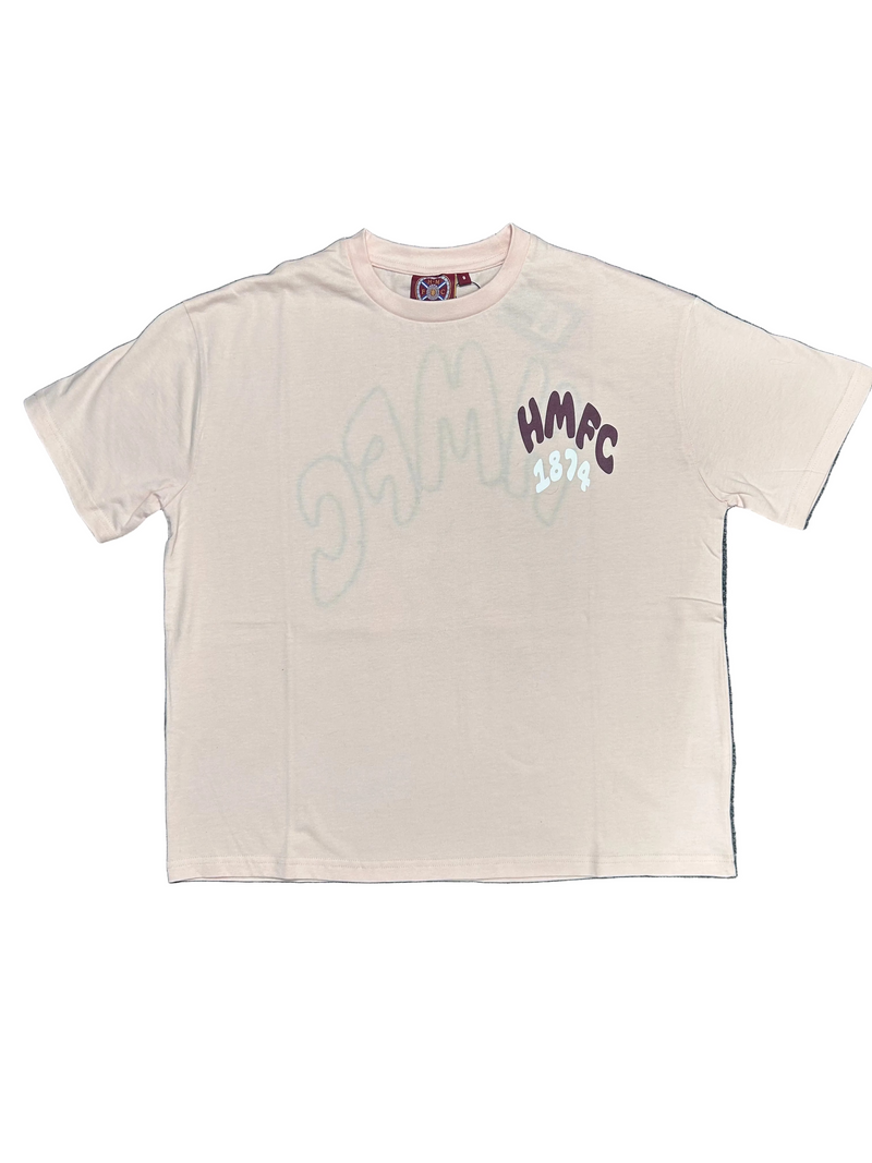 Bubble Font  Tee - Pink