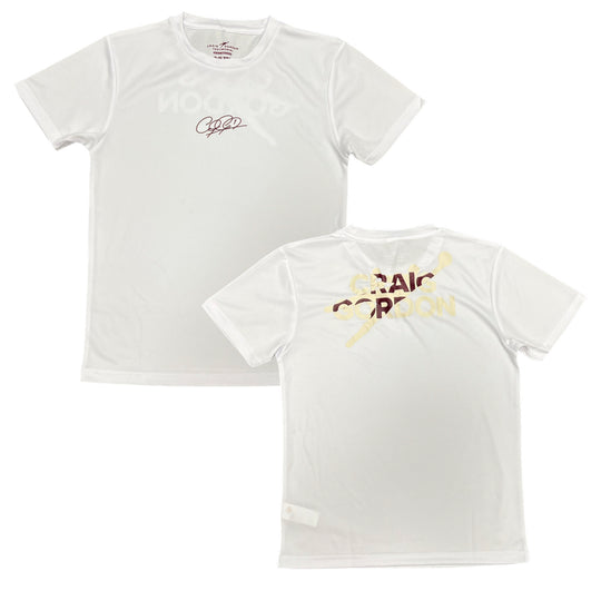 Craig Gordon Testimonial T-Shirt, Youth (White)