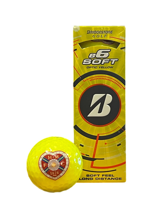 Bridgestone E6 Soft Golf Balls (yellow)