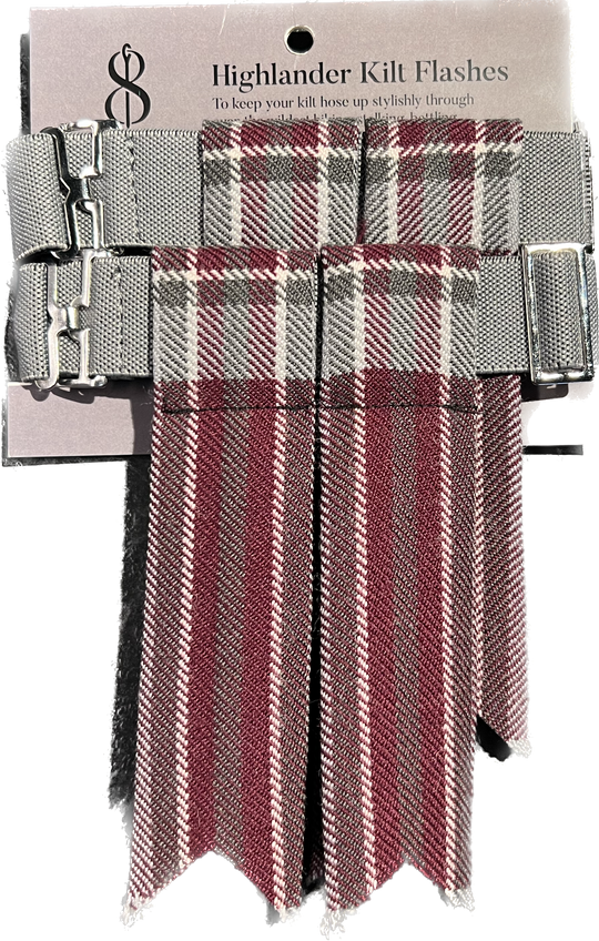 Tynecastle Park Tartan Flashes