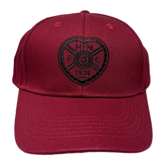 2025 Essential Maroon Cap (Black Crest)