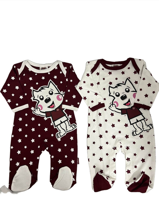 2 Pack Mascot Sleepsuit