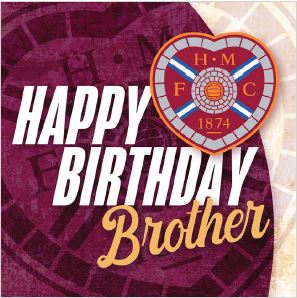 FB05 Family Birthday Crest Card - Brother