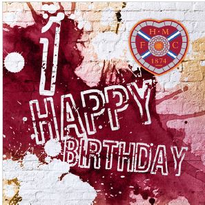 NB1 Age Birthday Splat Card - 1