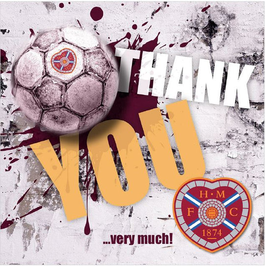 TY03 Thank You Card - Splatter Ball