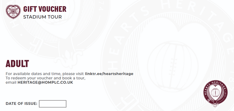 Stadium Tour: Voucher