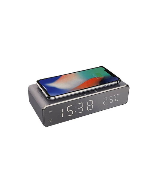 Wireless Phone Charging Alarm Clock