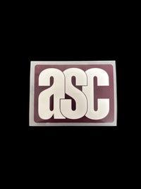 ASC Sleeve Badge - Home White