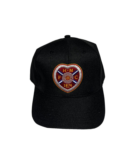 2023 Black Baseball Cap with Crest
