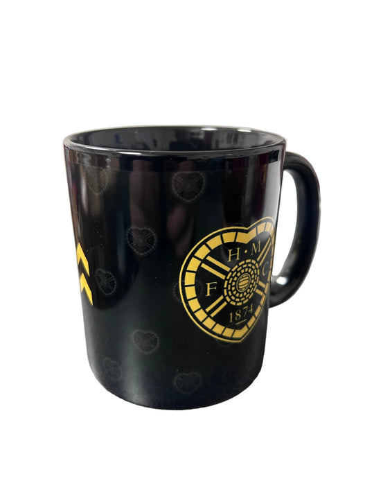 Black Multi crest mug