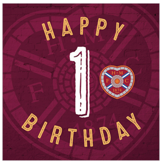1 Age Crest Birthday Card