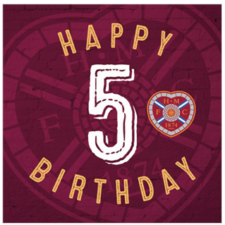 5 Age Crest Birthday Card