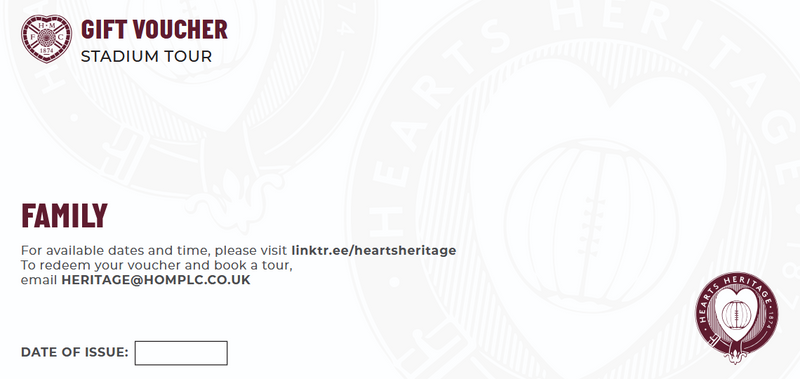 Stadium Tour: Voucher