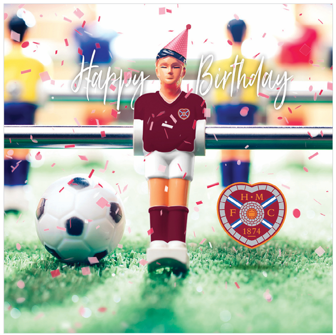 Confetti Birthday Football Figure