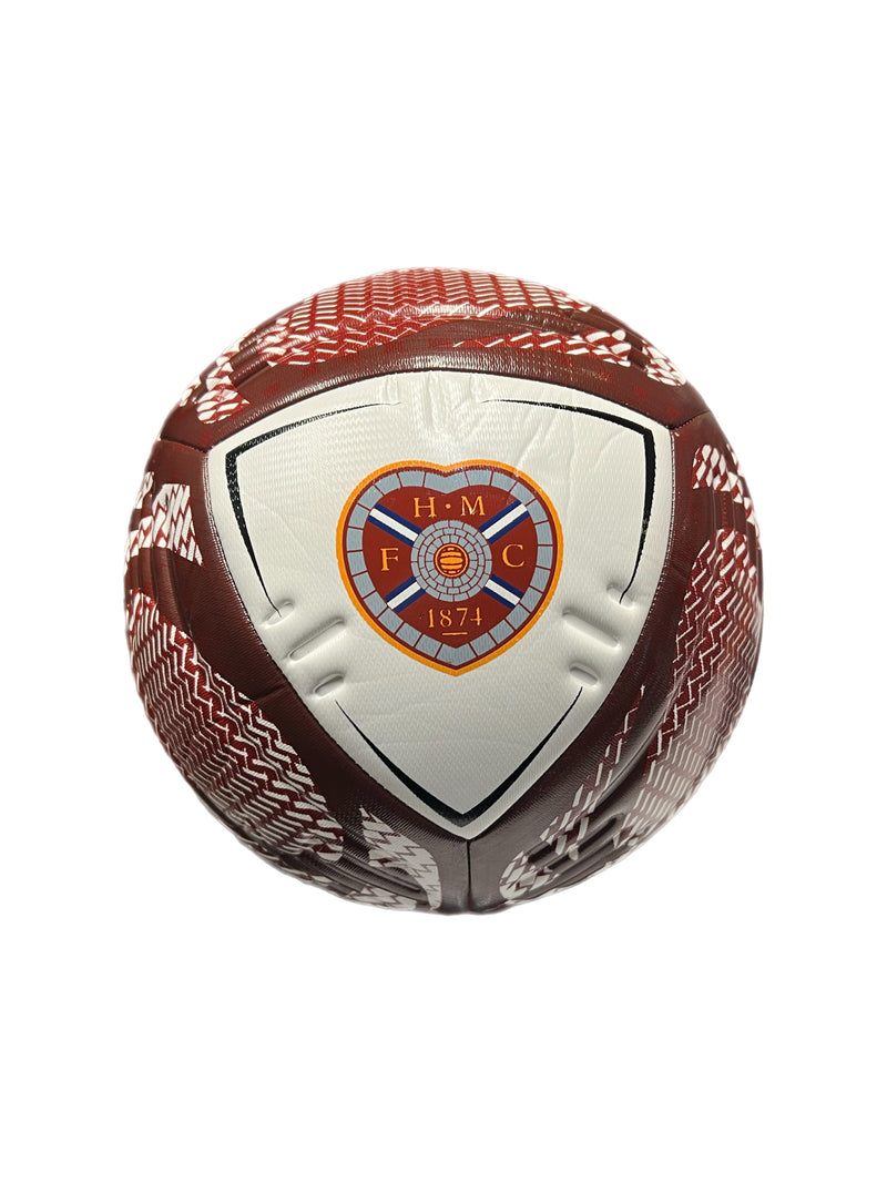 Minerva Size 3 Maroon/White Football