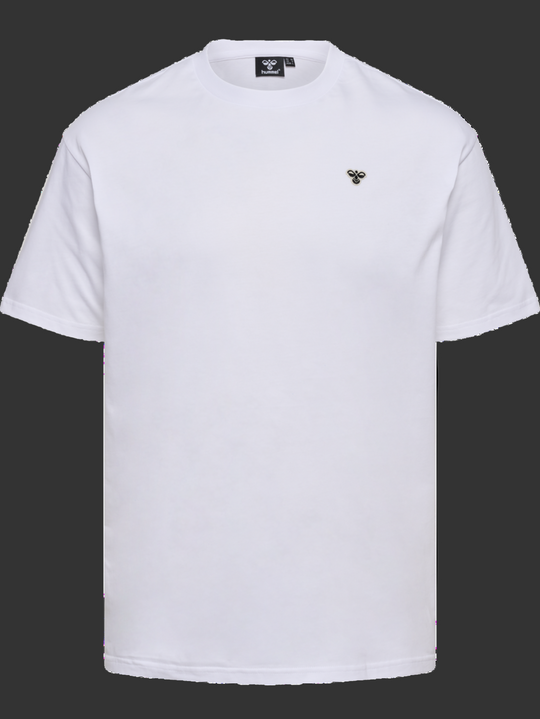 Hummel Loose Crewneck Bee T-Shirt White