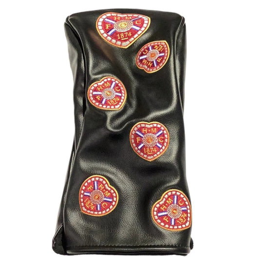 Driver Headcover Black Multi Crest