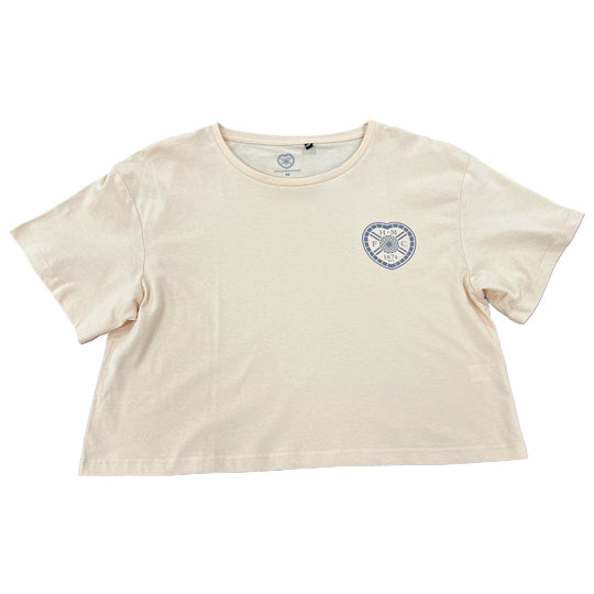 Ladies Daisy Crop Tee (NUDE)