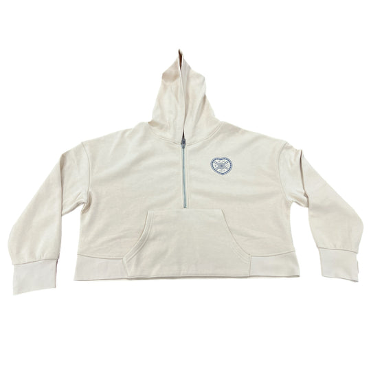 Ladies Iris Half Zip Hoodie (NUDE)