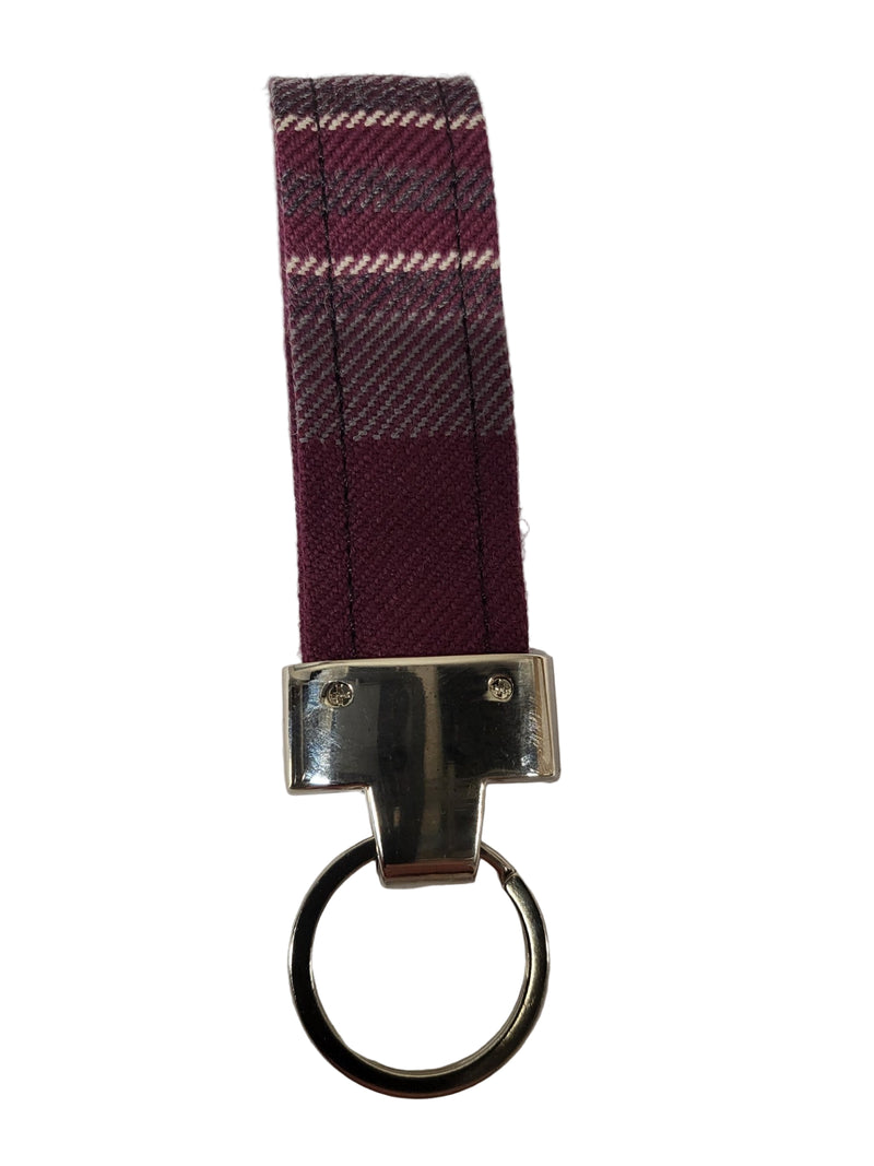 Tartan Loop Keyring