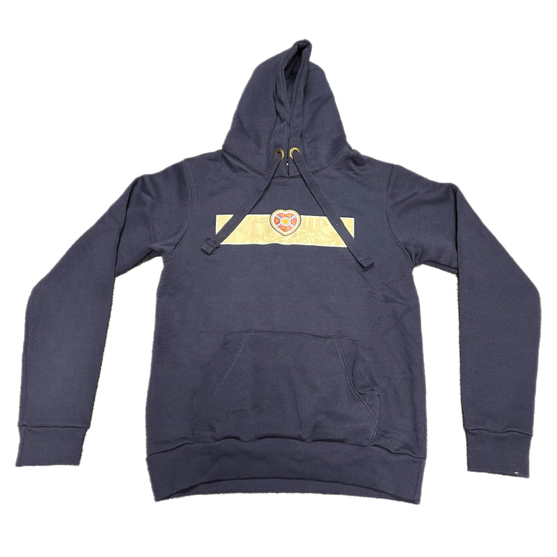 Navy Hoodie with Away Top Bar