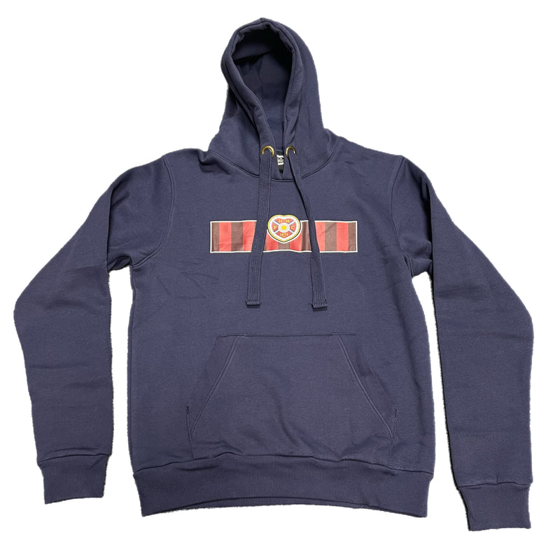 Navy Hoodie with Home Top Bar