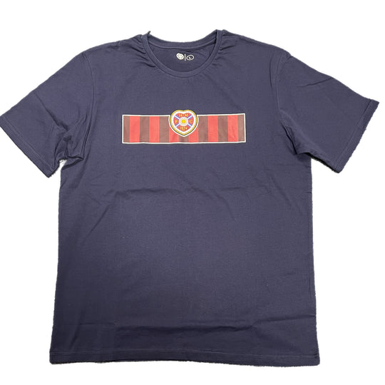 Navy T-Shirt with Home Top Bar