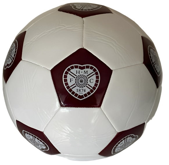 Minerva Multi Crest Signing Ball (Size 5) – Hearts Direct