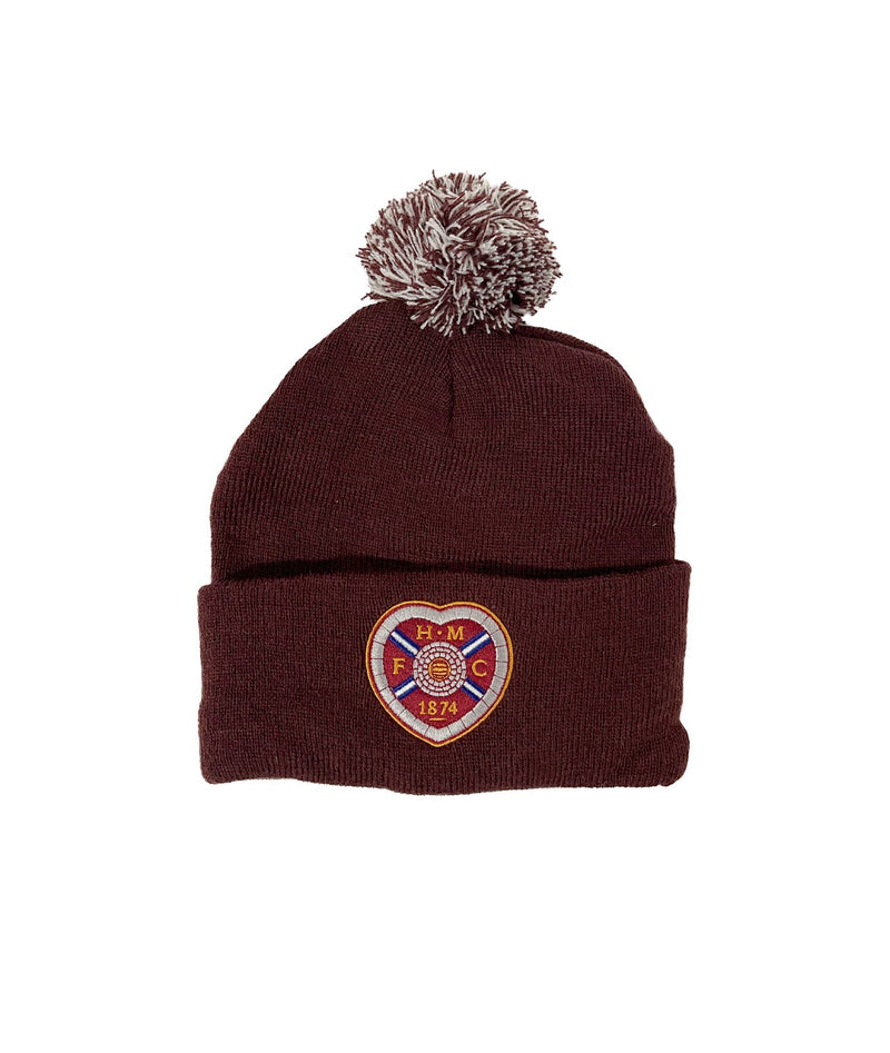 2023 Maroon/ White Bobble Hat