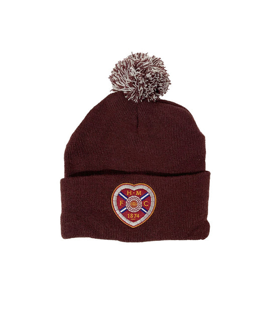 2023 Maroon/ White Bobble Hat