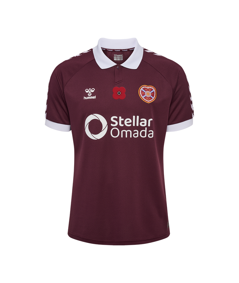 *PRE ORDER*  26/27 Poppy Embroidered HOME Jersey - Adult