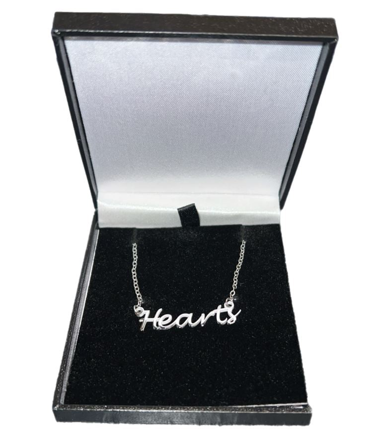 Stainless Steel Hearts Name Dropper Necklace