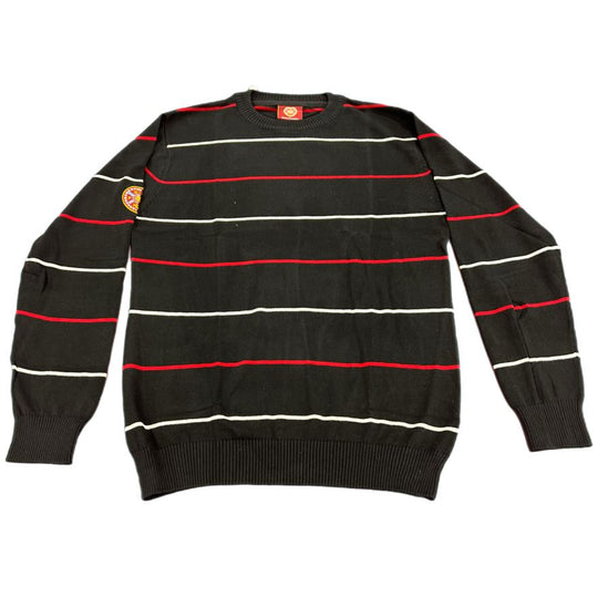 Stripe Jersey Black/Maroon/Grey