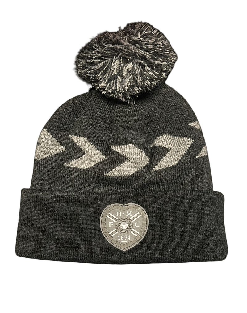 Hearts X Hummel blackout bobble hat