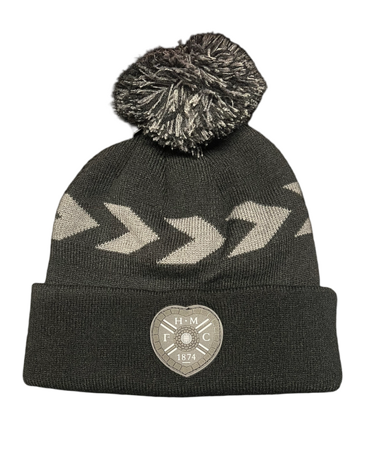 Hearts X Hummel blackout bobble hat