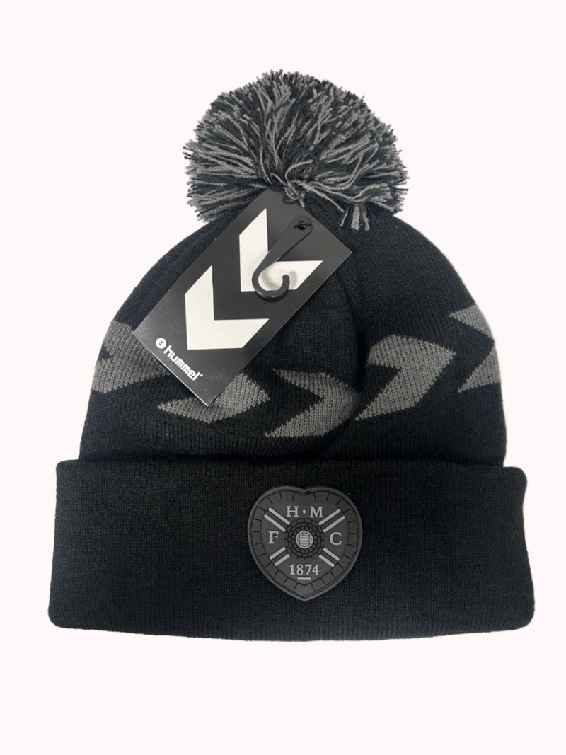 Hearts X Hummel blackout bobble hat