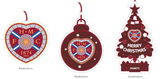 3 Pack Wooden Decorations