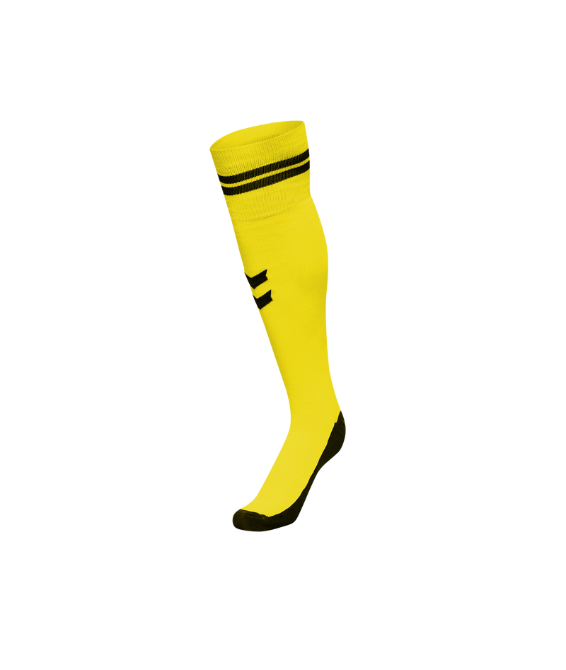 25/26 HOME KEEPER SOCK - JUNIOR - YELLOW/BLACK