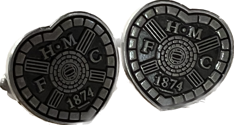 Antique Silver Crest Cufflinks