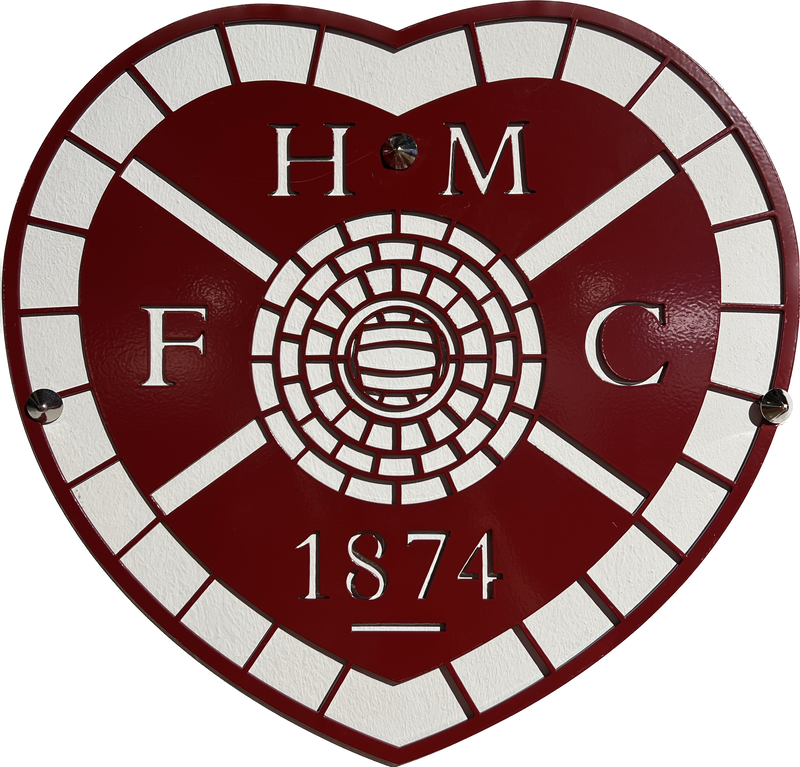 Indoor Metal Painted Crest 300mm