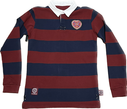 Navy/ Maroon Rugby Top