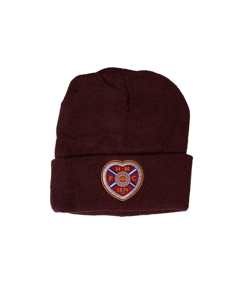 Maroon Turn-up Beanie
