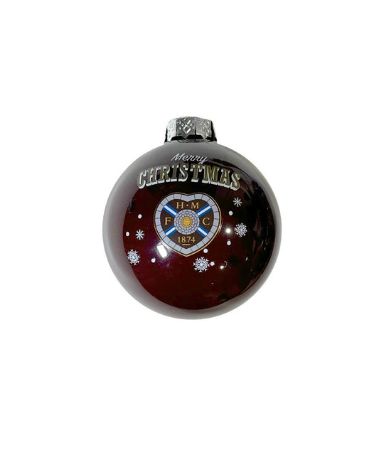 80mm Pearlised Xmas Bauble