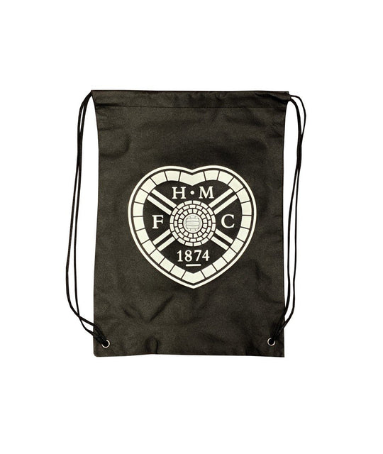 Black Draw string Gym Sack