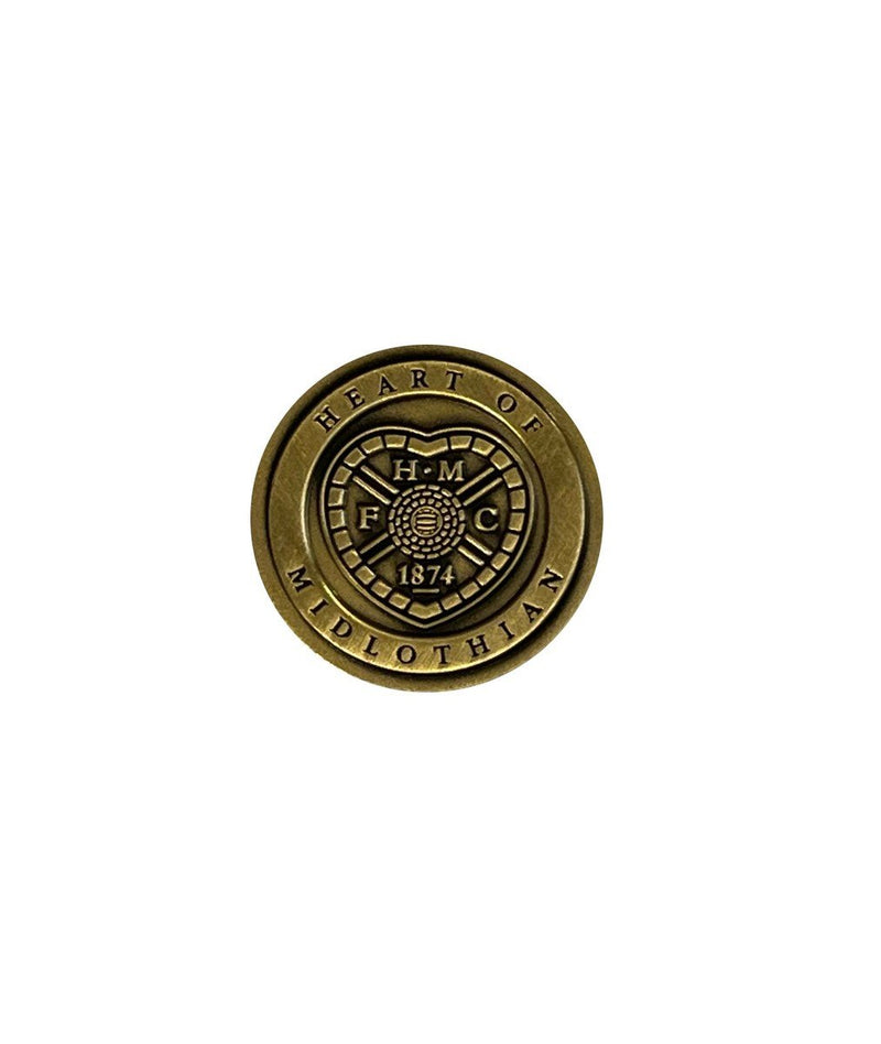 Golf Ball Marker Milled Antique Brass