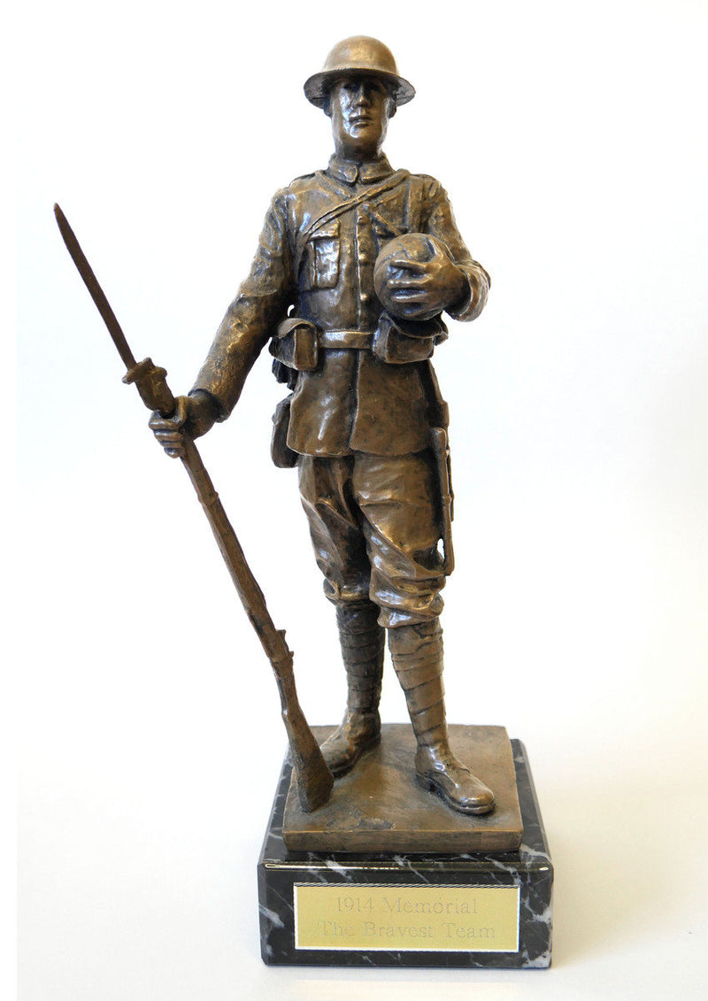 Hearts 1914 Memorial Soldier Maquette