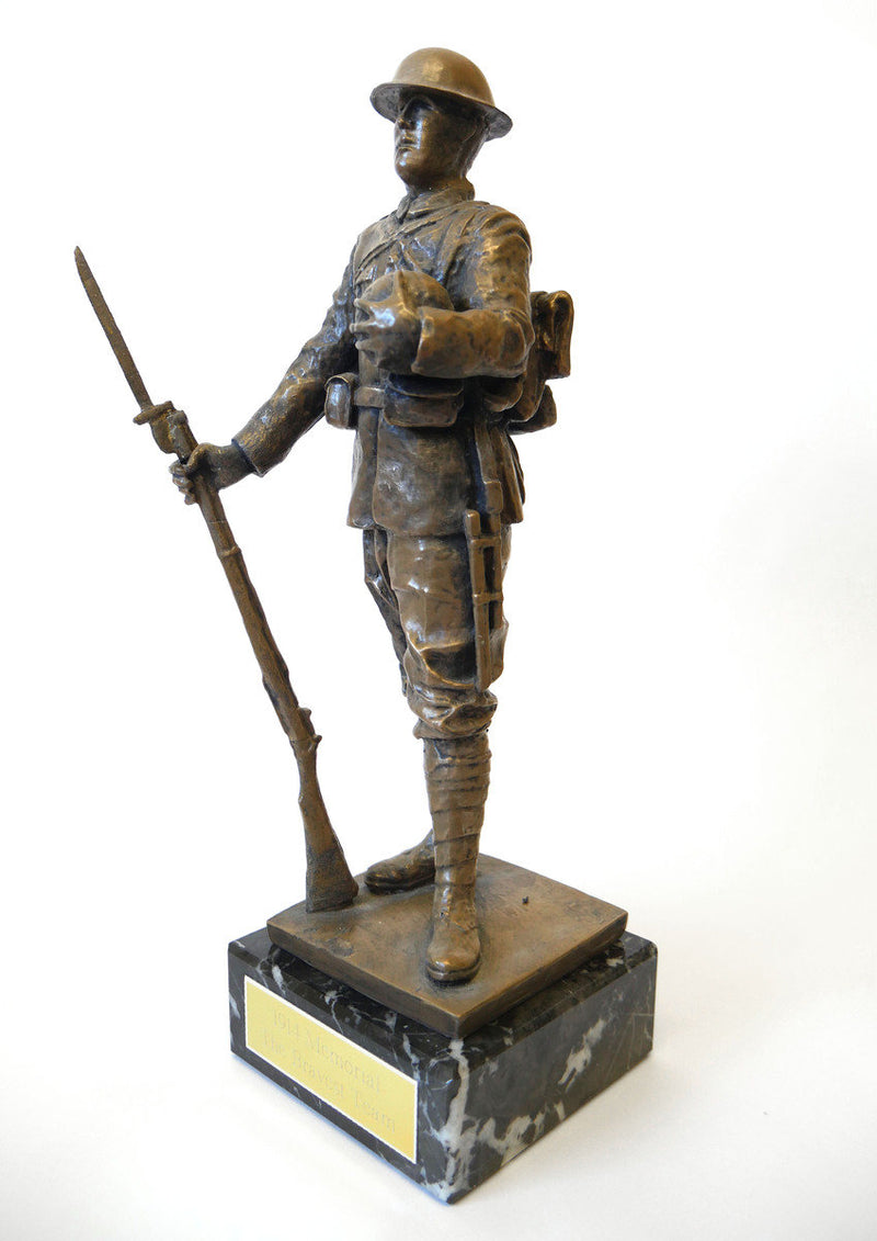 Hearts 1914 Memorial Soldier Maquette