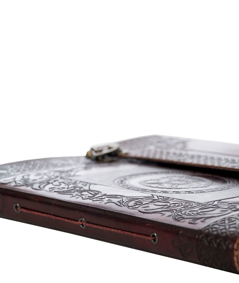 Large Handcrafted Leather Portfolio Folder