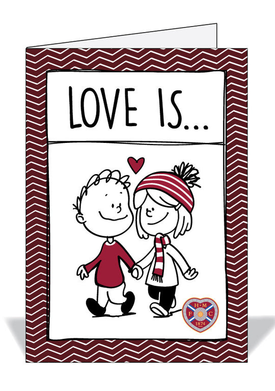 Love is.... Valentines Day Card